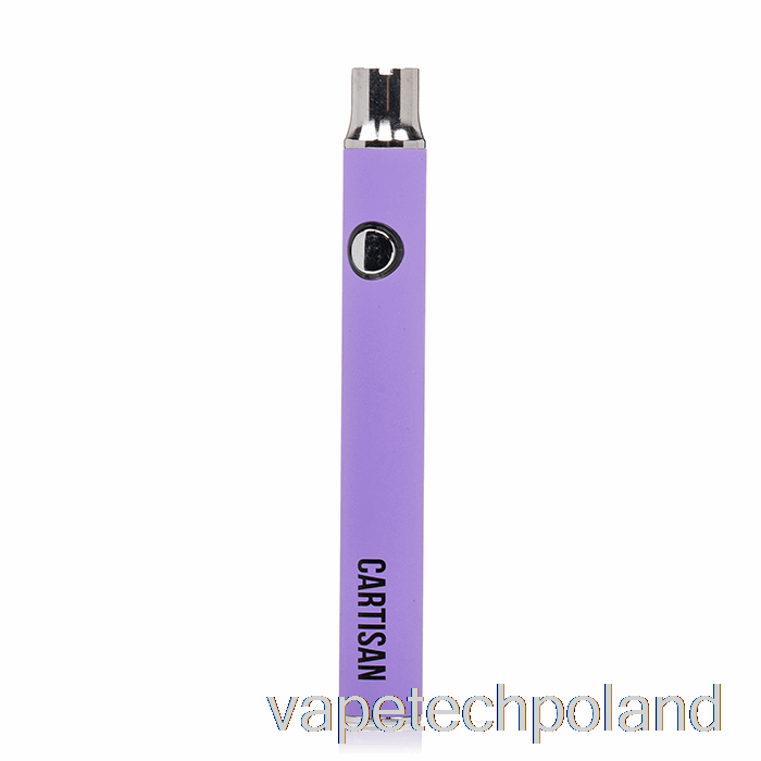 Vape Polska Carist Przycisk Vv 350 510 Bateria Fioletowa